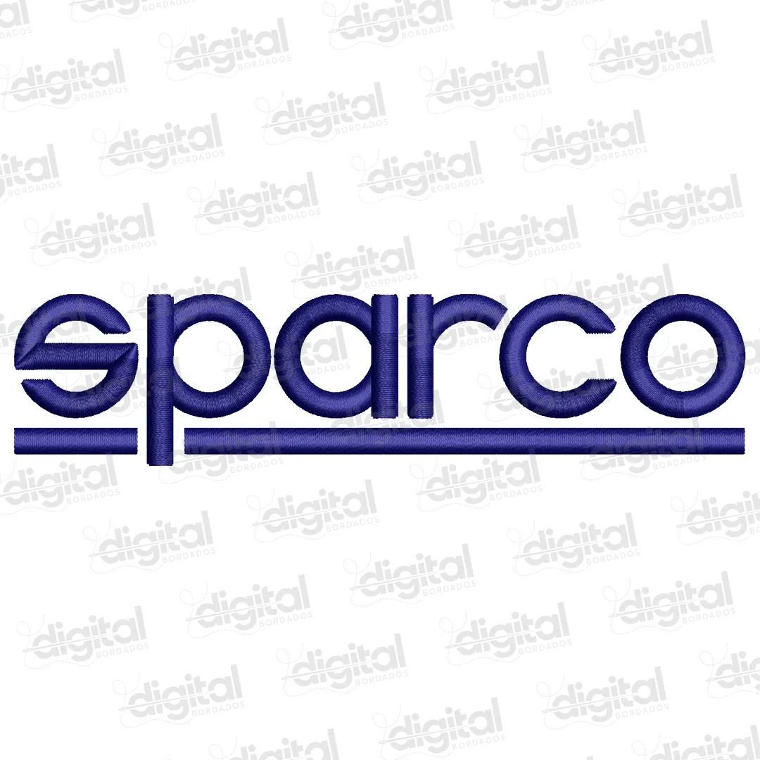 Matriz Bordado Logo Sparco