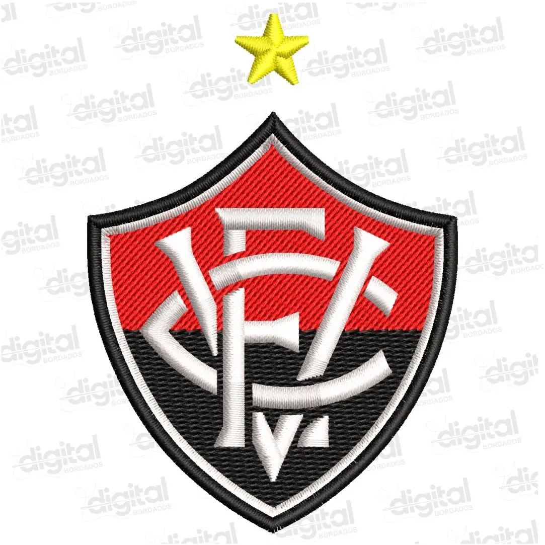 Matriz Bordado Escudo do Vitória