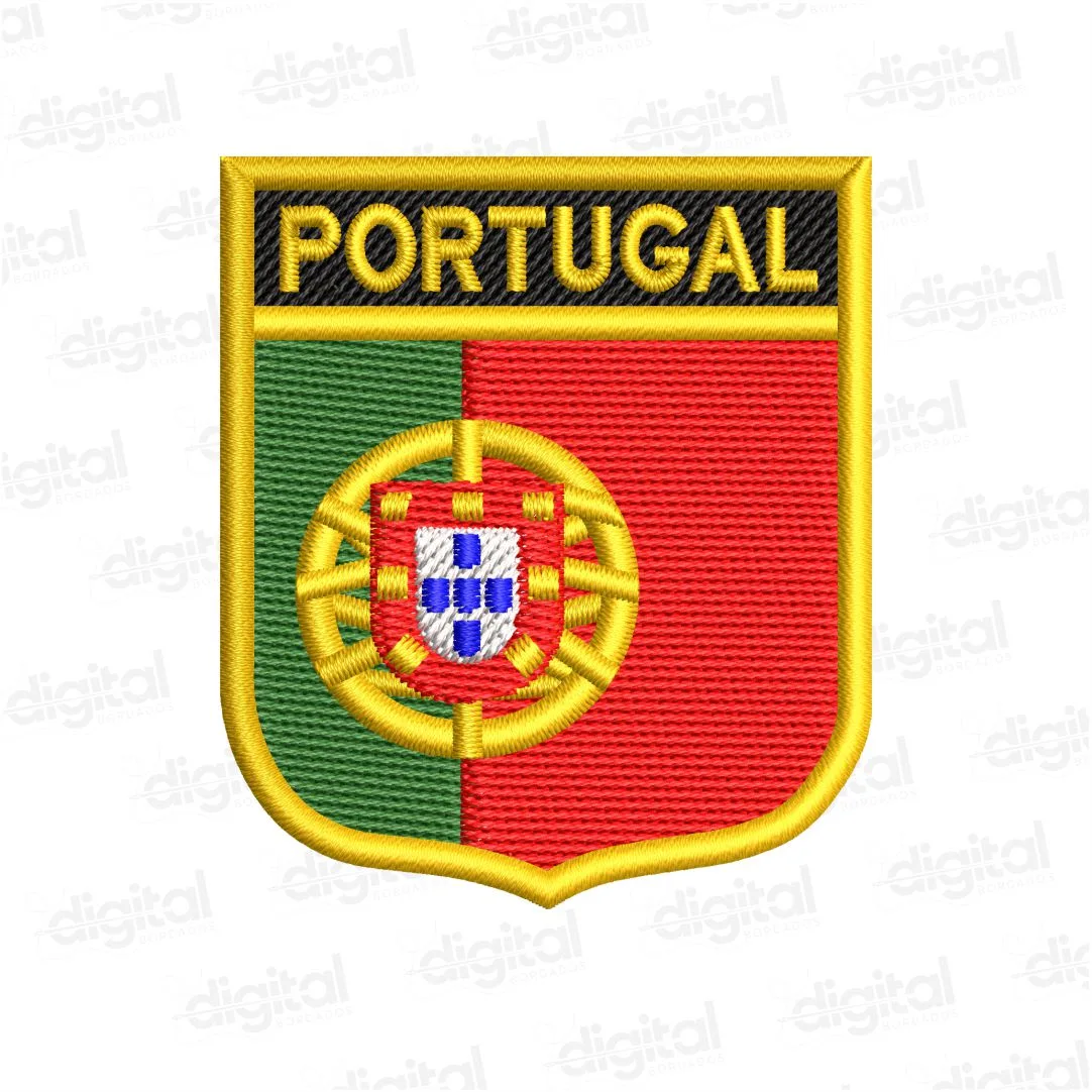 Matriz Bordado Escudo Portugal