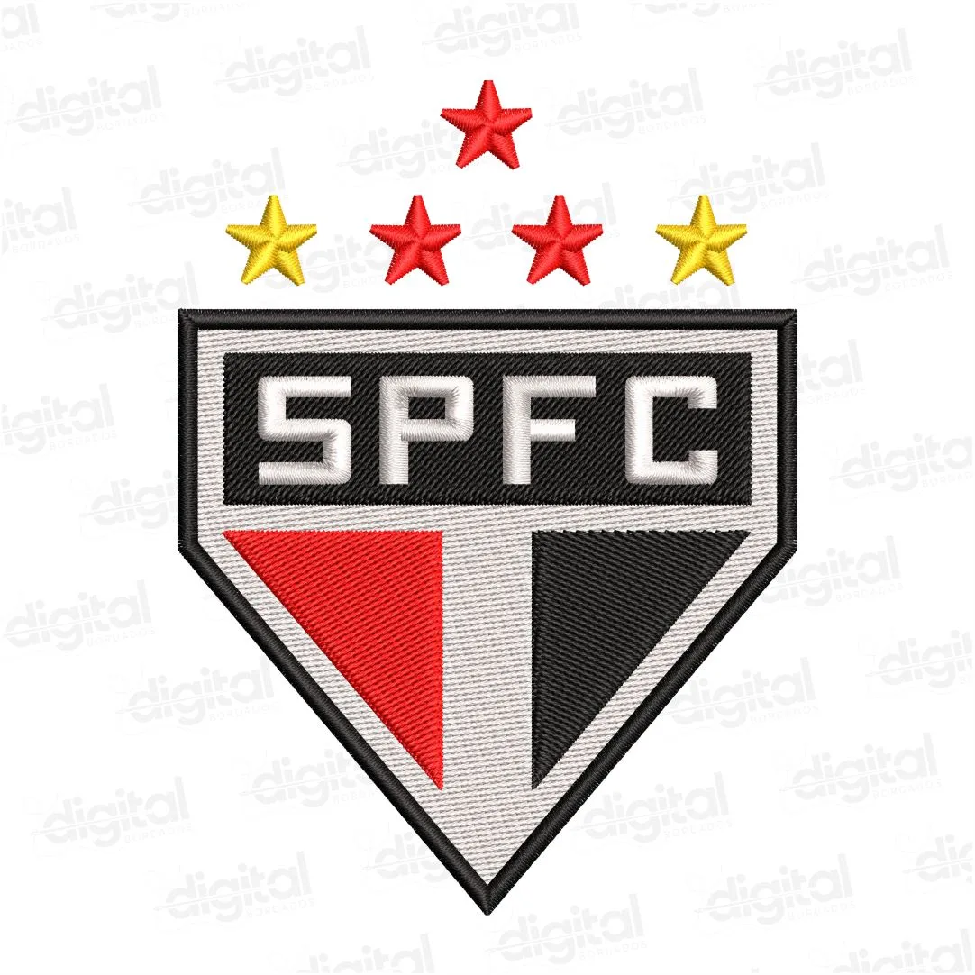 Matriz Bordado Escudo SPFC