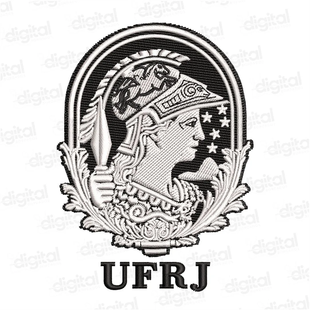 Matriz Bordado Escudo UFRJ 1