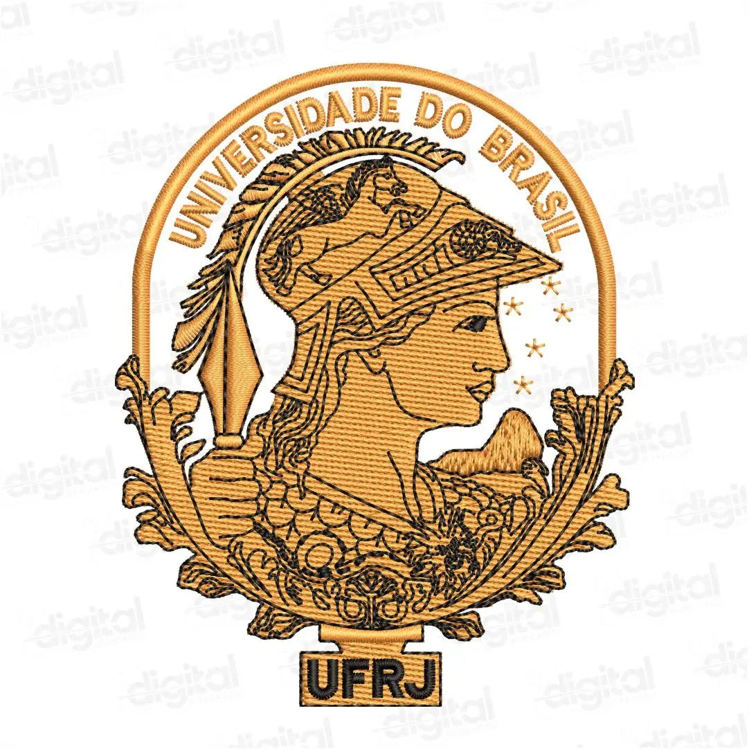 Matriz Bordado Escudo UFRJ 2