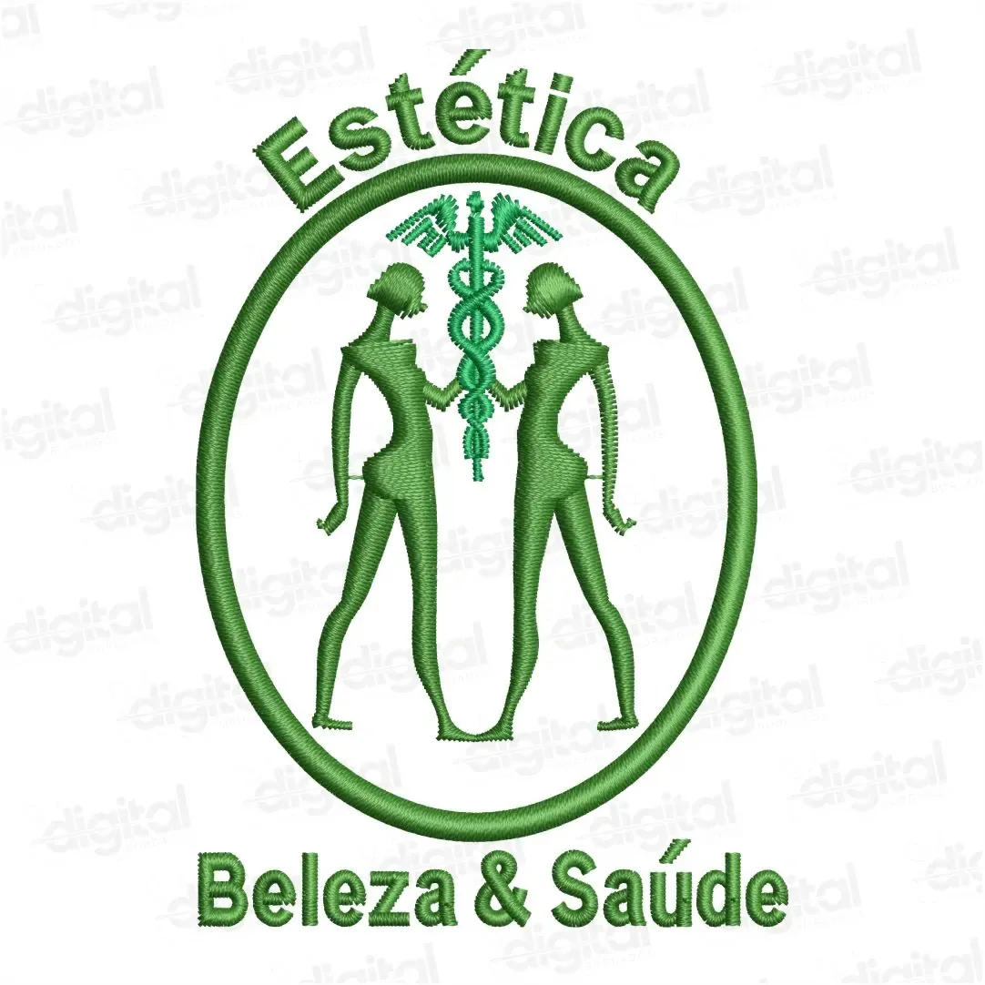 Matriz Bordado Estética Beleza e Saúde