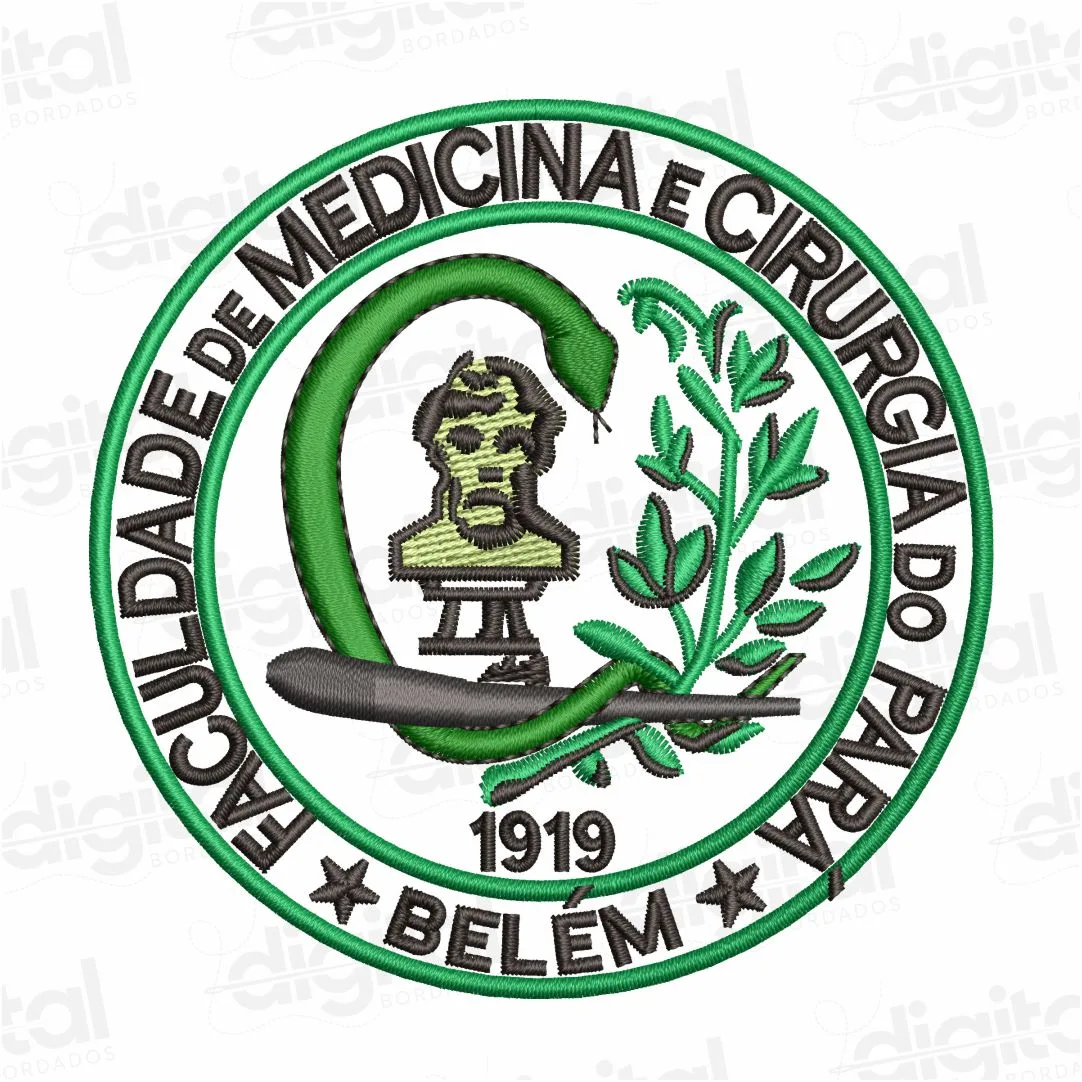 Matriz Bordado Faculdade de Medicina e Cirurgia do Pará