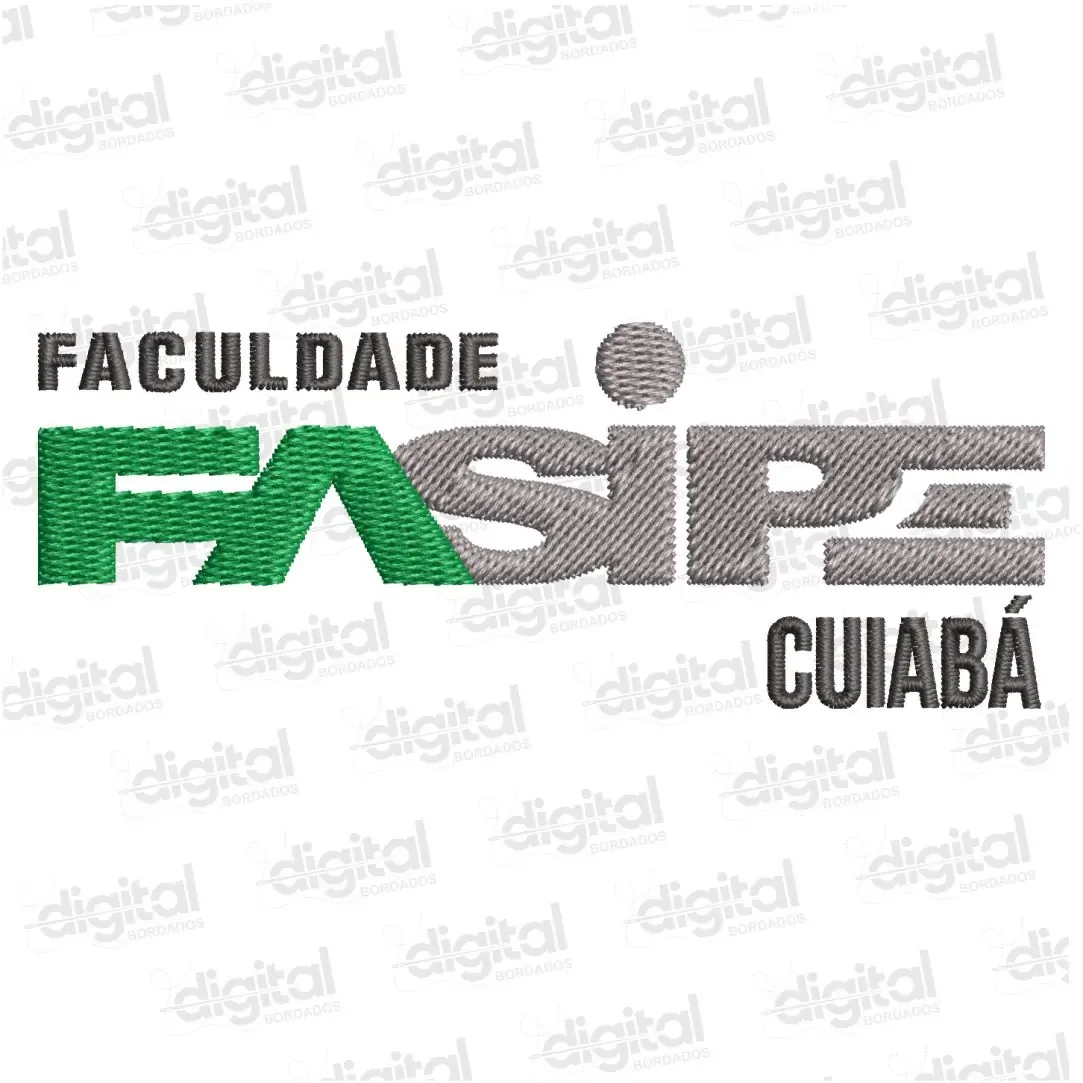 Matriz Bordado Faculdade Fasipe