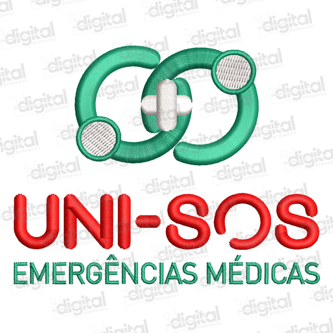Matriz Bordado Uni SOS Emergências Médicas