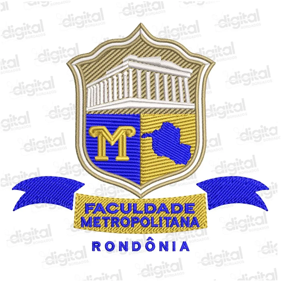 Matriz Bordado Faculdade Metropolitana de Rondônia