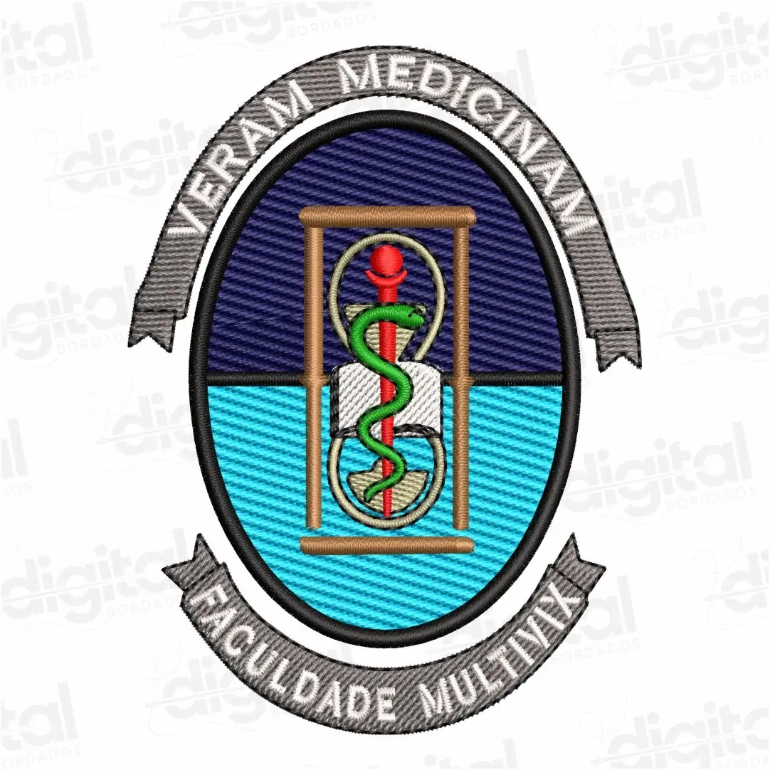 Matriz Bordado Faculdade Multivix Medicina
