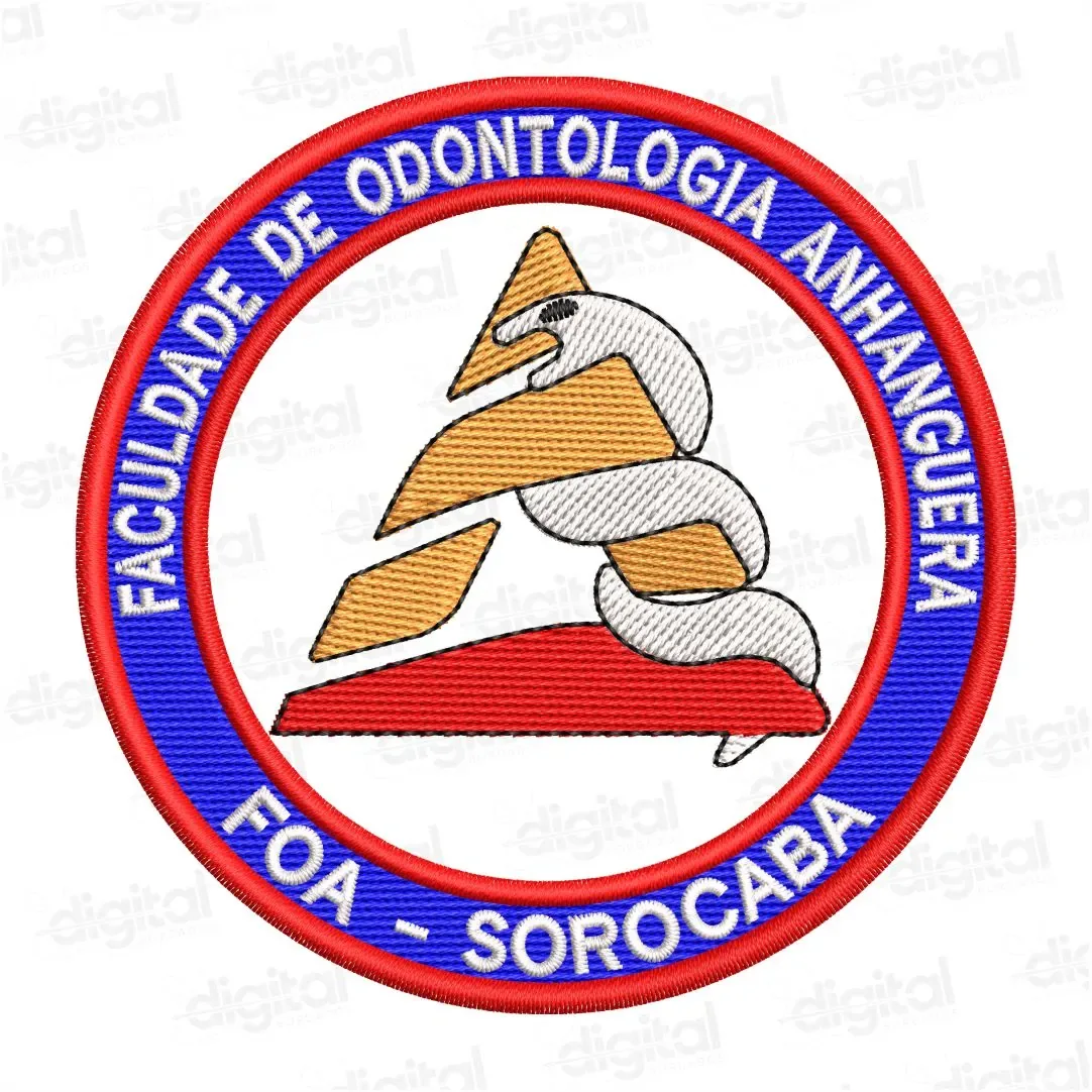 Matriz Bordado Faculdade Odontologia Anhanguera Sorocaba