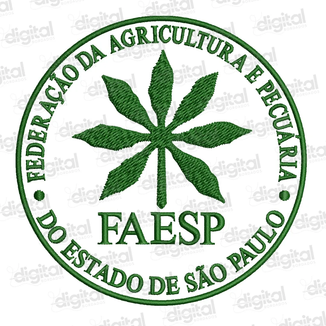 Matriz Bordado Faesp Fed. Agricultura de SP