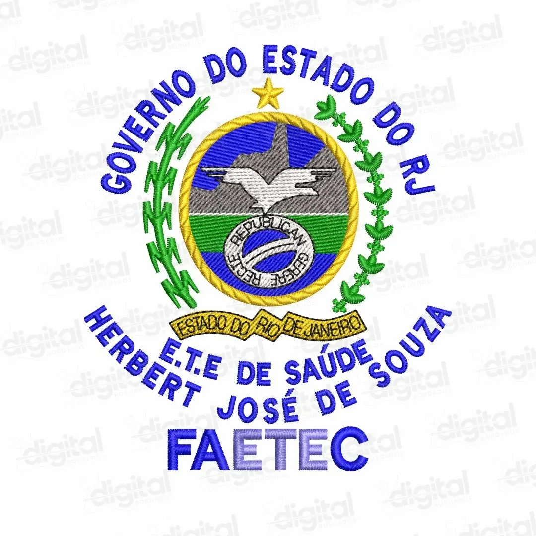Matriz Bordado Faetec Rio de Janeiro