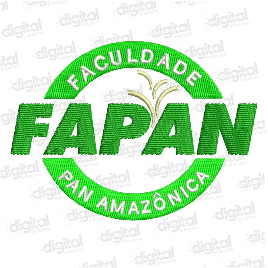 Matriz Bordado Faculdade Fapan