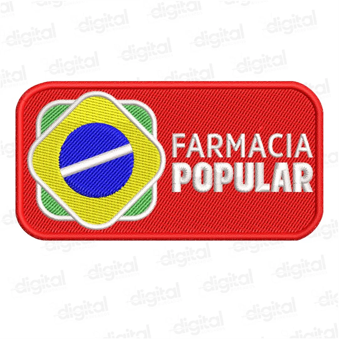 Matriz Bordado Farmácia Popular 2