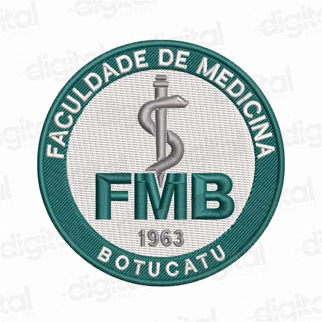 Matriz Bordado FMB Faculdade de Medicina Botucatu
