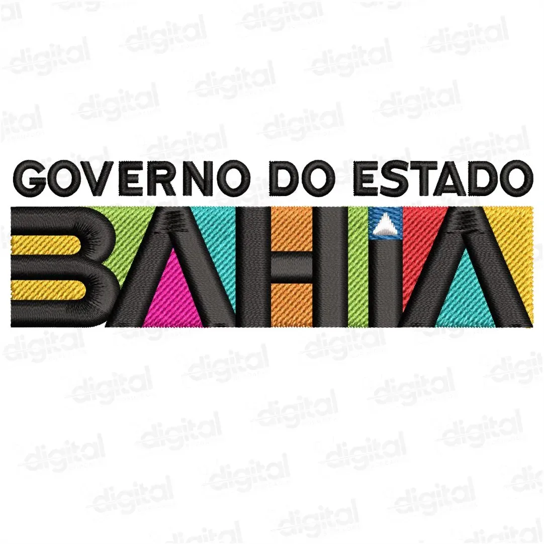 Matriz Bordado Governo do Estado da Bahia