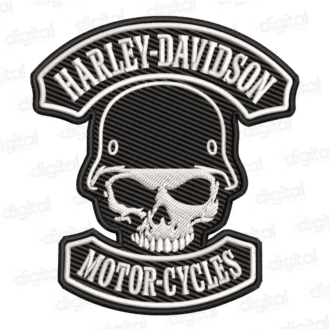 Matriz Bordado Harley Davidson 10