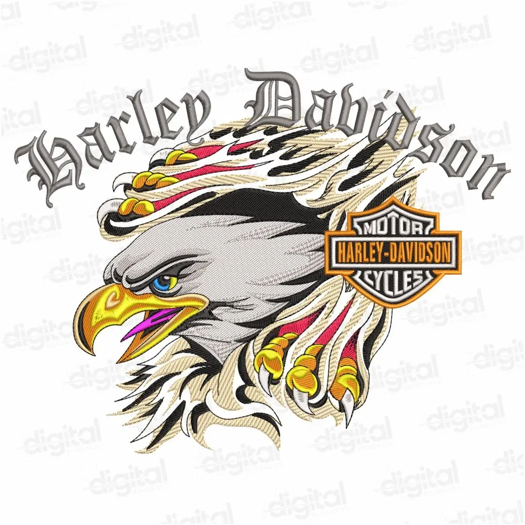 Matriz Bordado Harley Davidson 12