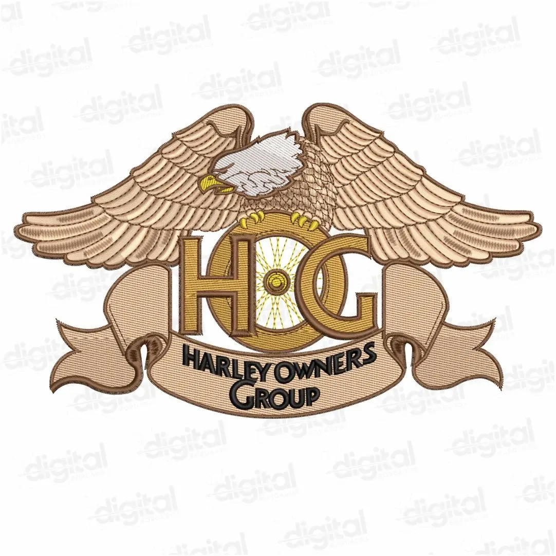 Matriz Bordado Harley Davidson 3