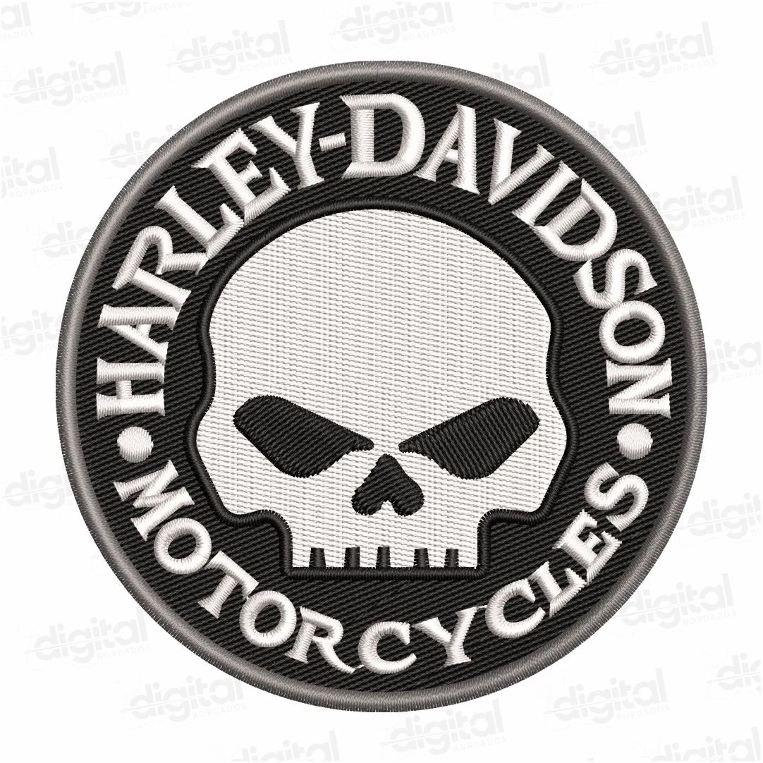 Matriz Bordado Harley Davidson 4