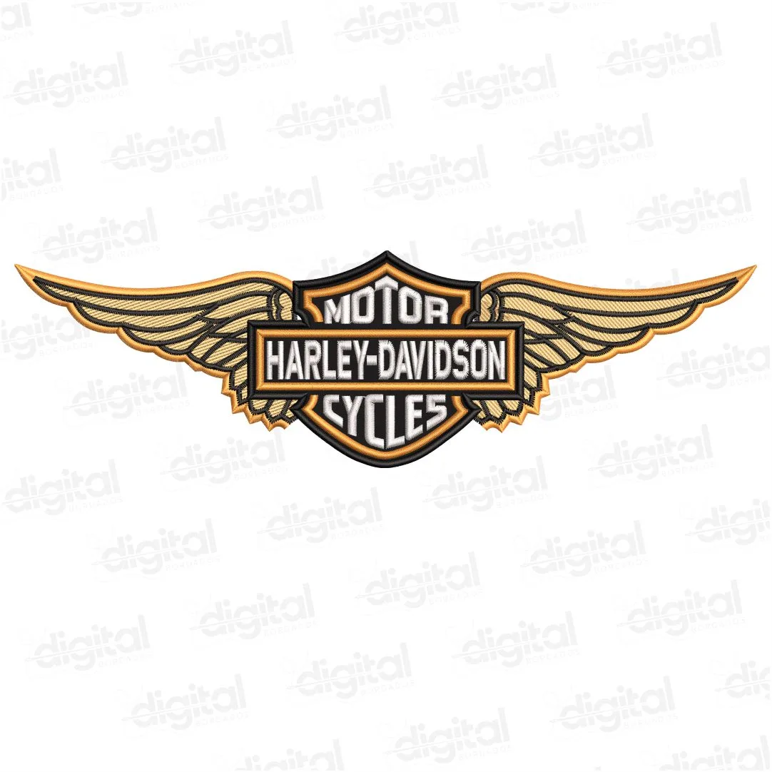 Matriz Bordado Harley Davidson 7
