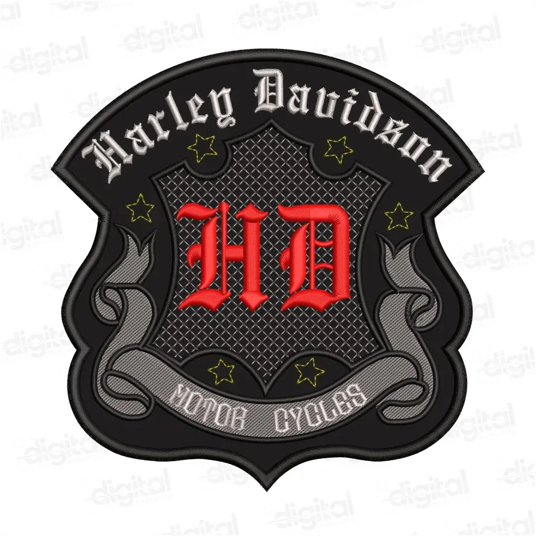 Matriz Bordado Harley Davidson 8