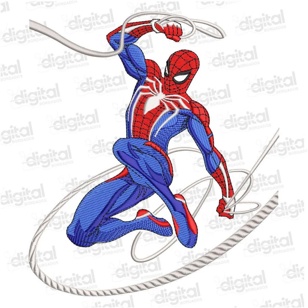Matriz Bordado Homem Aranha 2