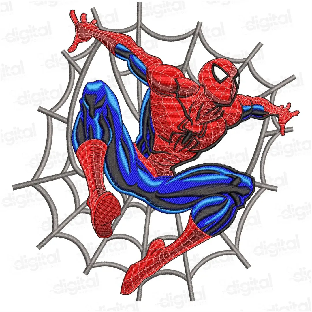 Matriz Bordado Homem Aranha