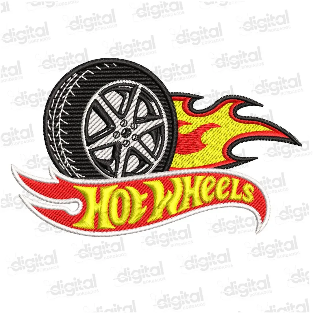 Matriz Bordado Hotwheels 1