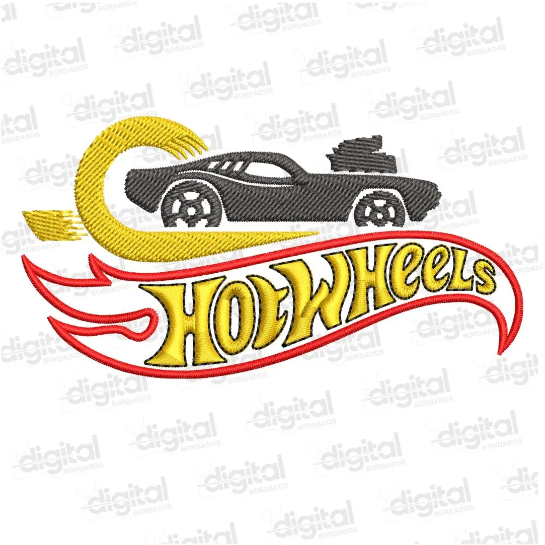 Matriz Bordado Hotwheels 4