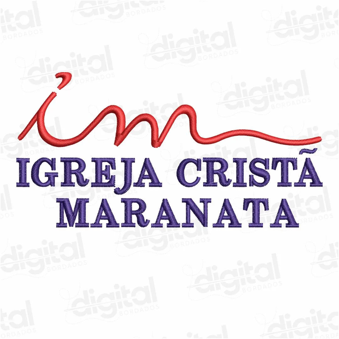 Matriz Bordado Igreja Cristã Maranata