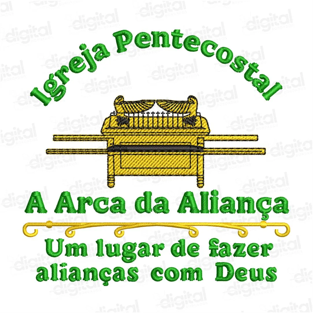 Matriz Bordado Igreja Petencostal Arca da Aliança