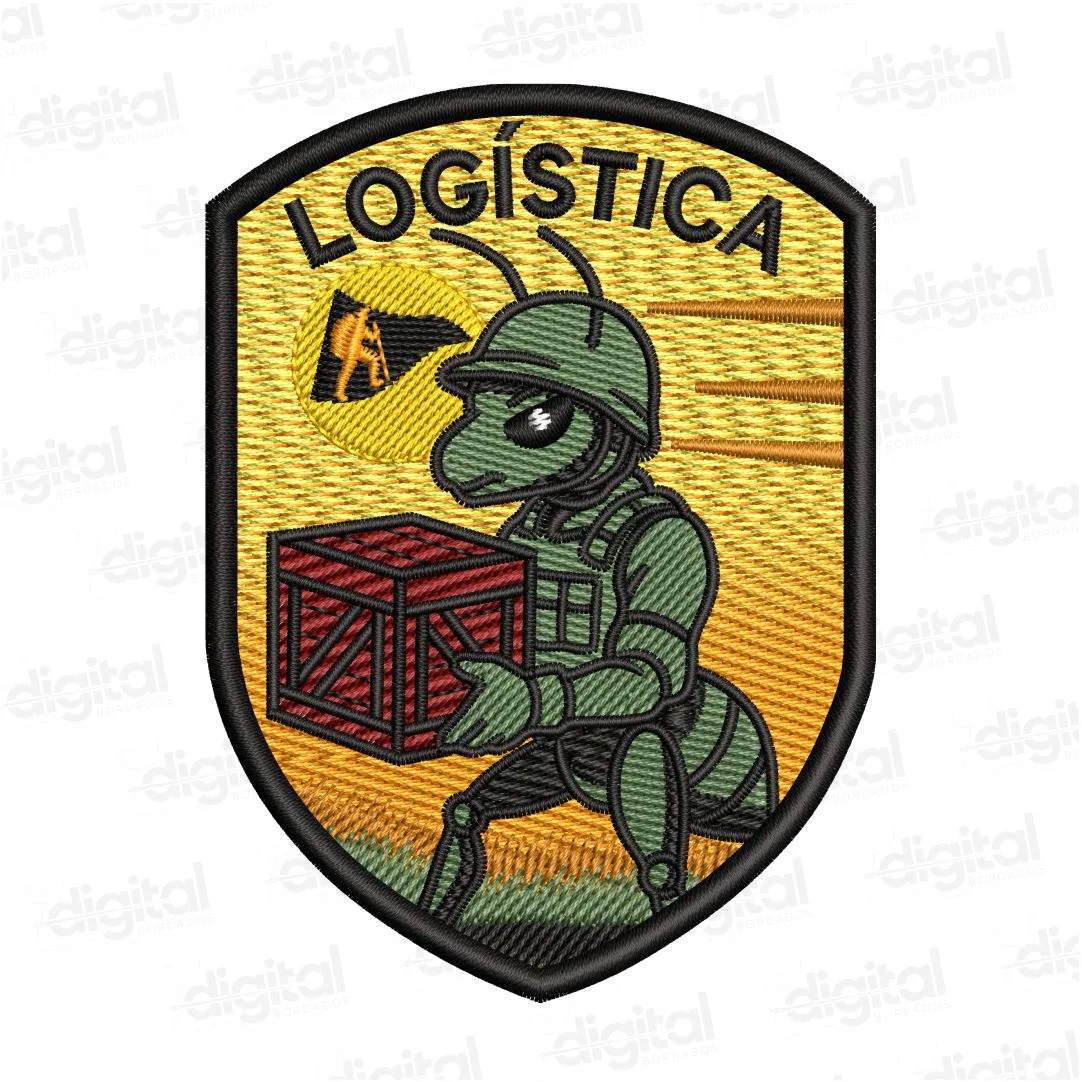 Matriz Bordado Legendários Logística