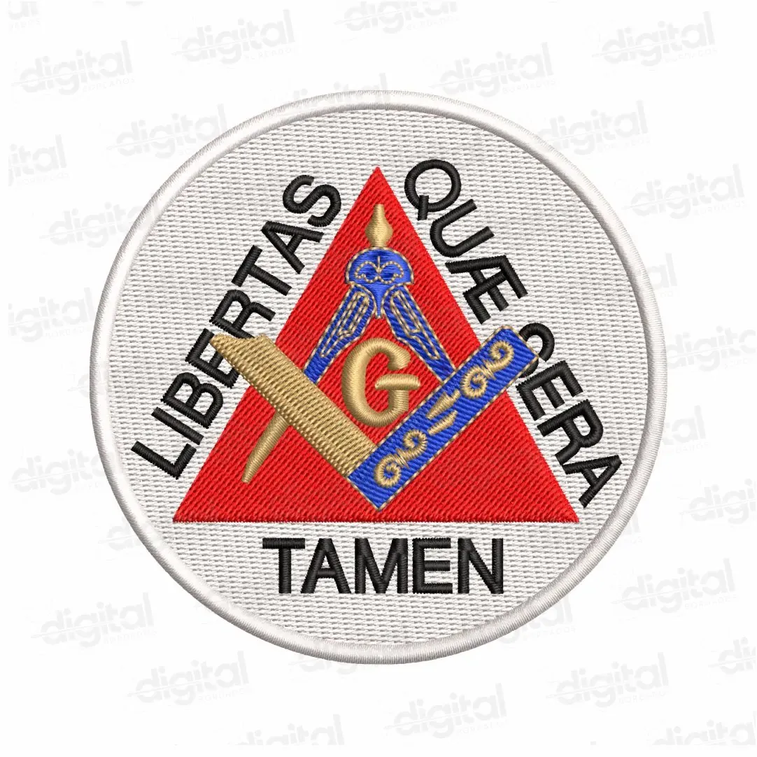 Matriz Bordado Libertas Quae Sera Tamen