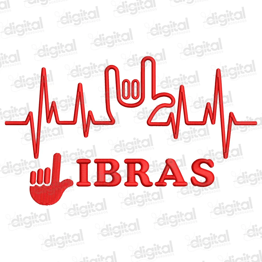 Matriz Bordado Libras 1