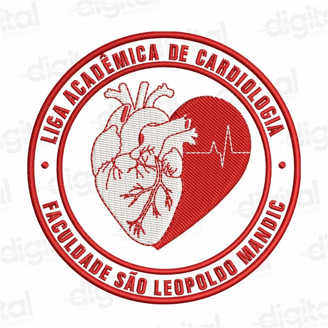 Matriz Bordado Liga Acadêmica de Cardiologia Mandic