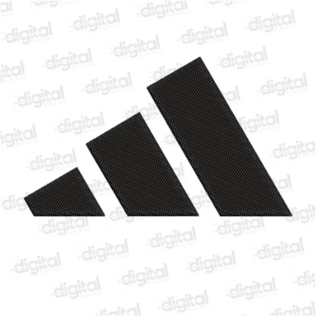 Matriz Bordado Logo Adidas 2