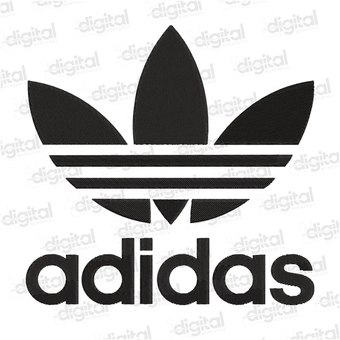 Matriz Bordado Logo Adidas