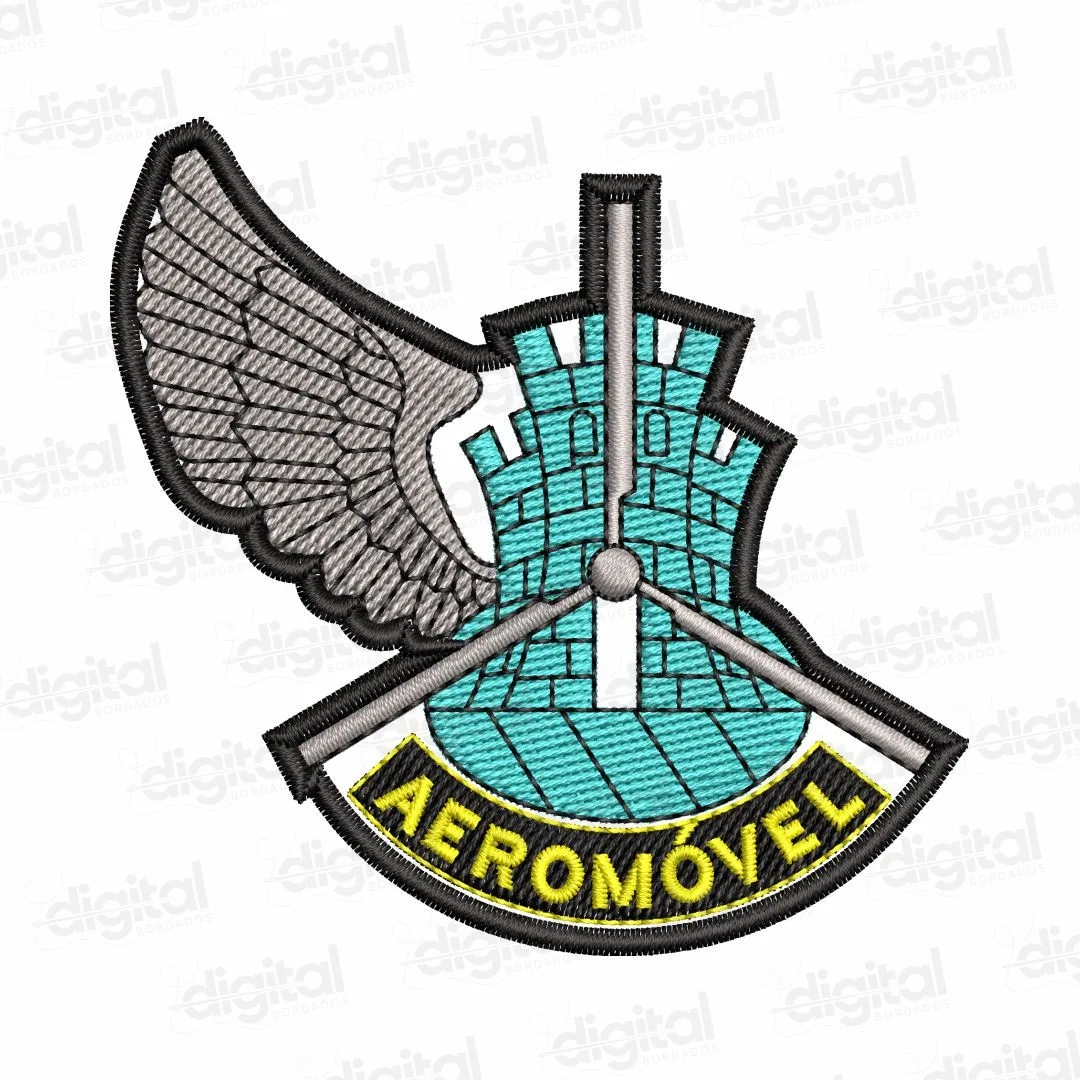 Matriz Bordado Logo Aeromóvel