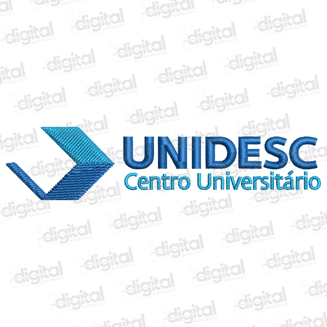 Matriz Bordado Unidesc Centro Universitário