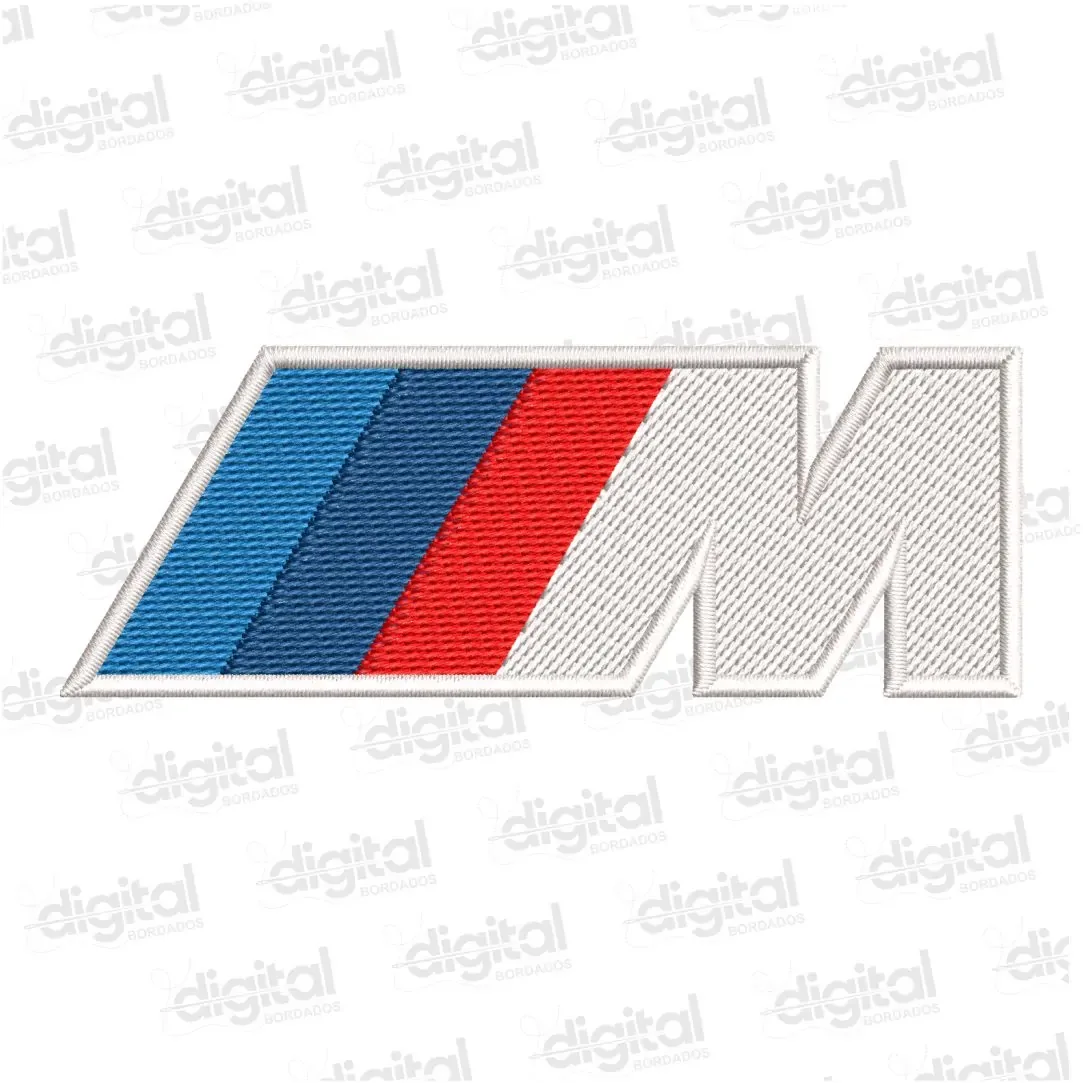 Matriz Bordado Logo BMW M