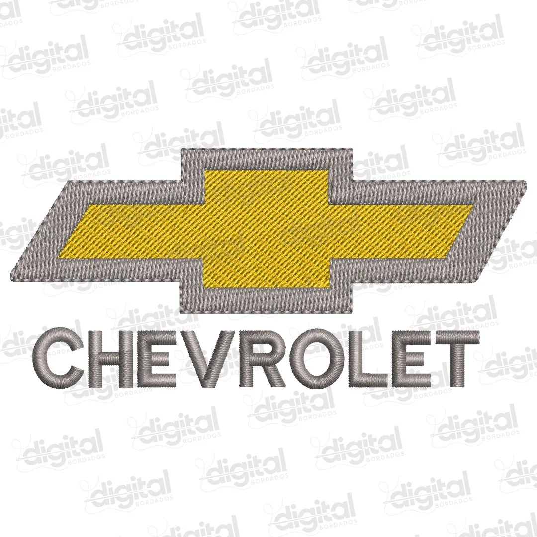 Matriz Bordado Logo Chevrolet
