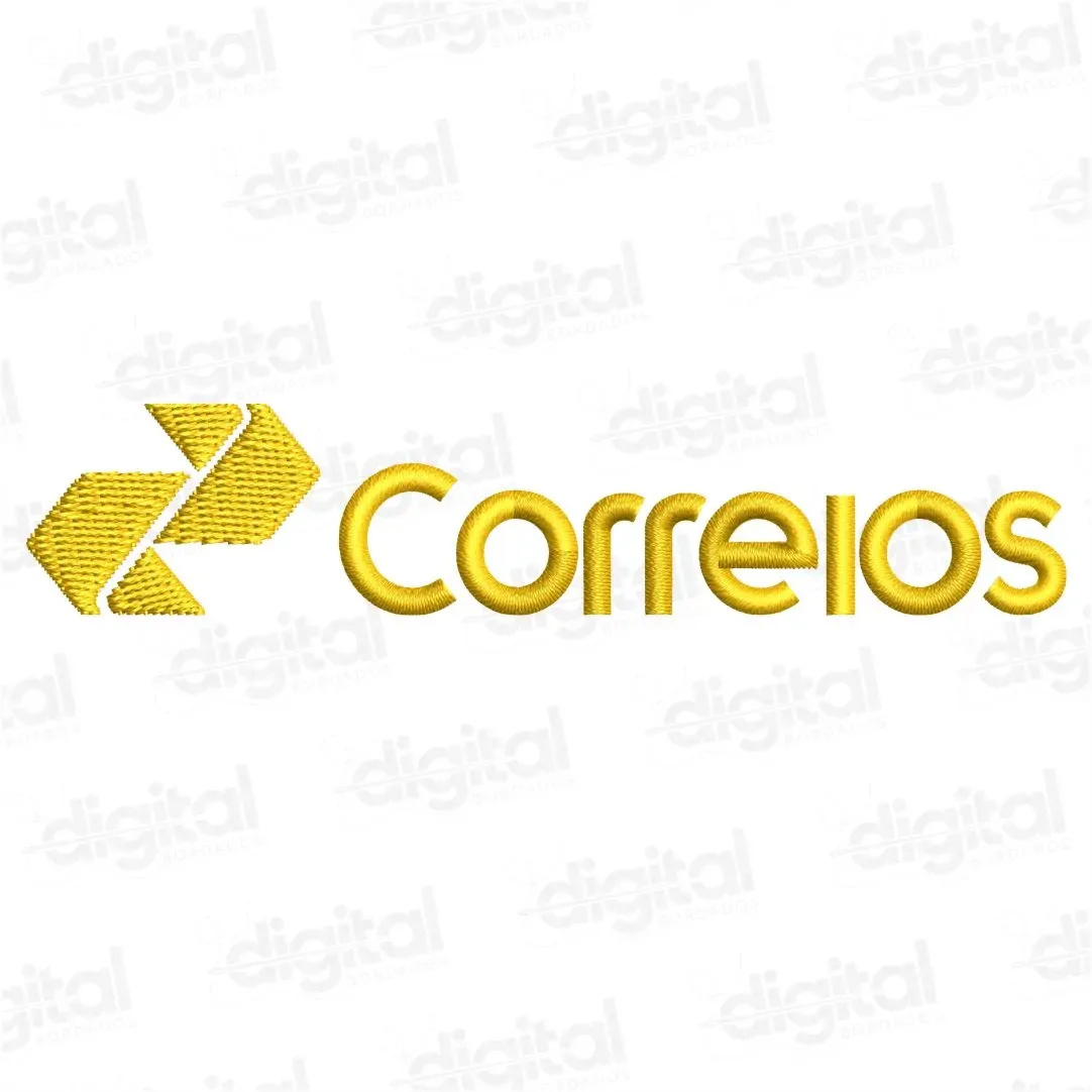 Matriz Bordado Logo Correios