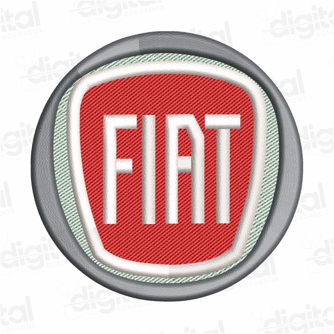Matriz Bordado Logo Fiat 2014