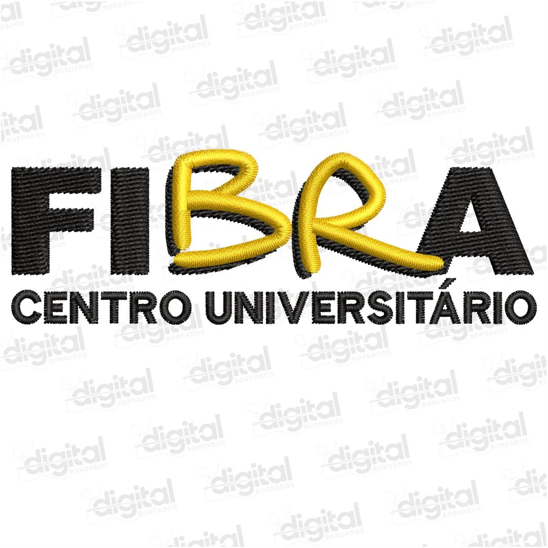 Matriz Bordado Logo Fibra