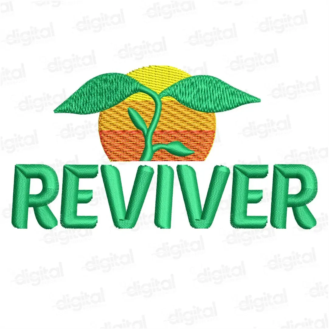Matriz Bordado Logo Fundação Reviver