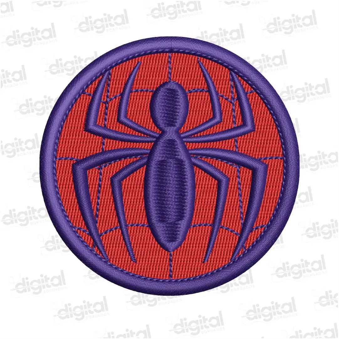 Matriz Bordado Logo Homem Aranha Infantil