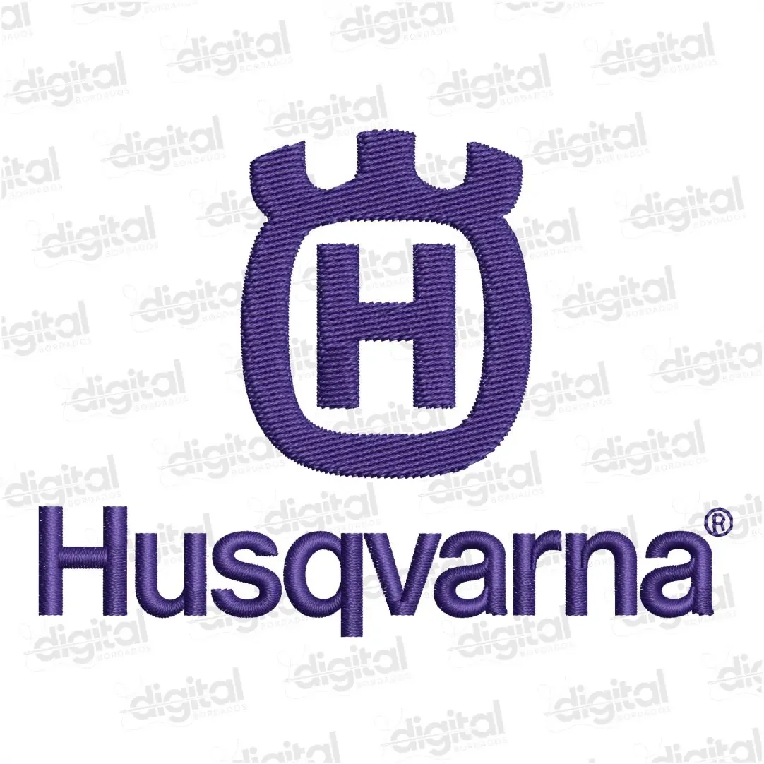 Matriz Bordado Logo Husqvarna