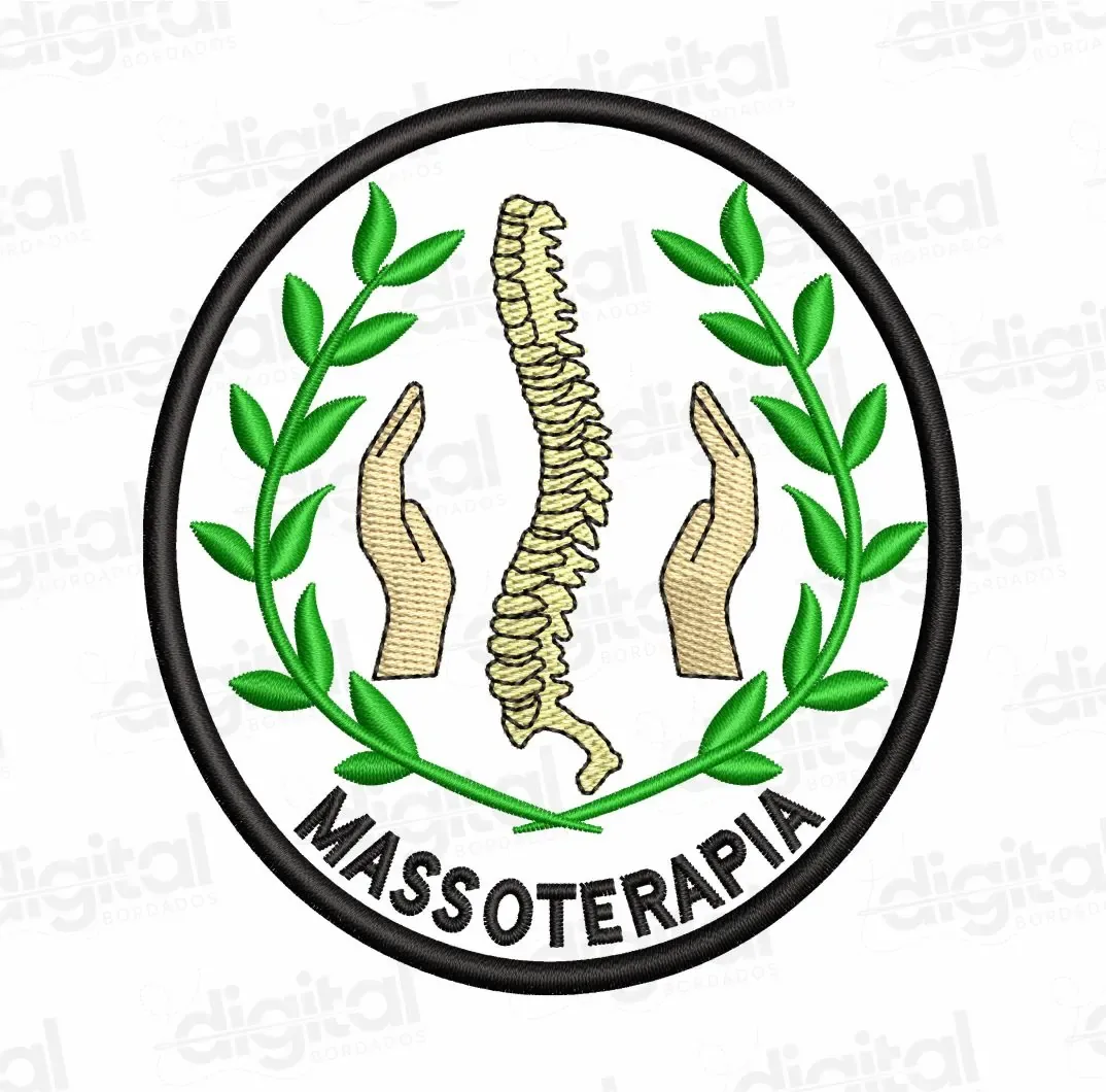 Matriz Bordado Logo Massoterapia 2
