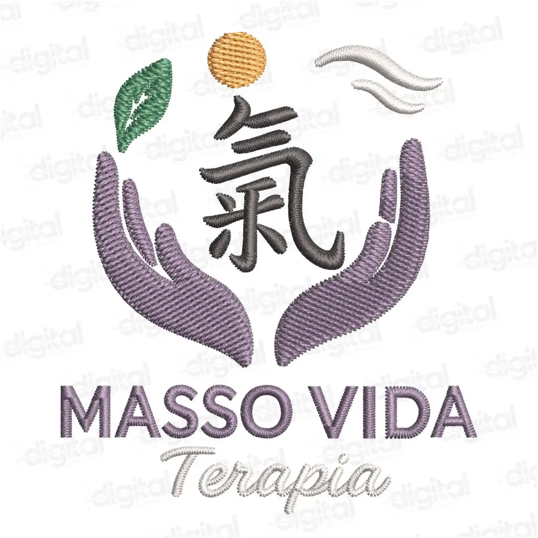 Matriz Bordado Logo Massoterapia 5