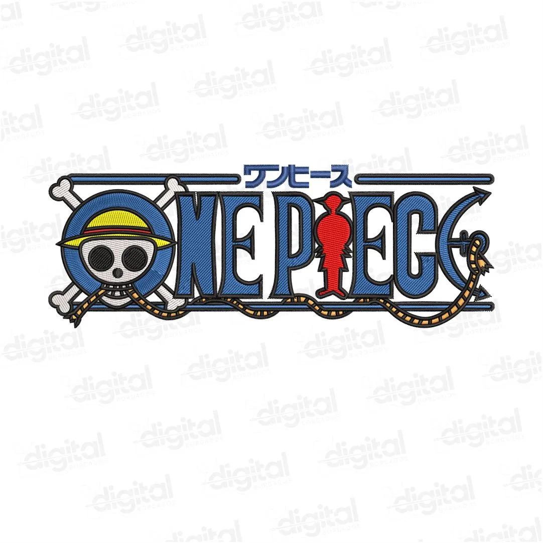 Matriz Bordado Logo One Piece